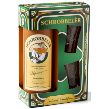 Schrobbelèr GVP met 1 shotglas
